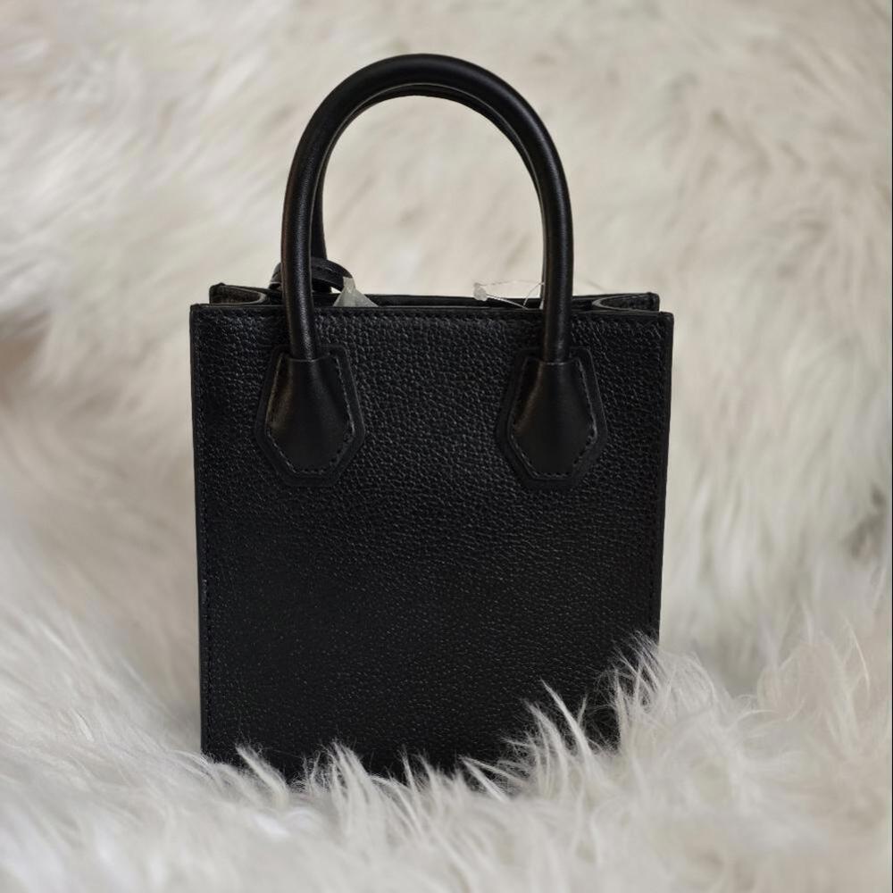 Mercer Extra-Small Pebbled Leather Crossbody Bag - Picture 3 of 9
